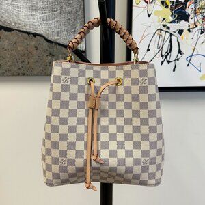 Louis Vuitton Braided Handle NeoNeo Handbag Damier MM